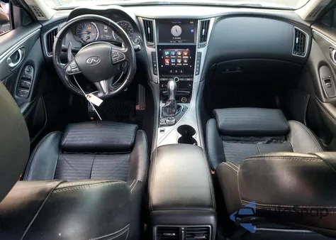 2015 Infiniti Q50 Base из США, поврежденный, VIN JN1BV7AP2FM337658